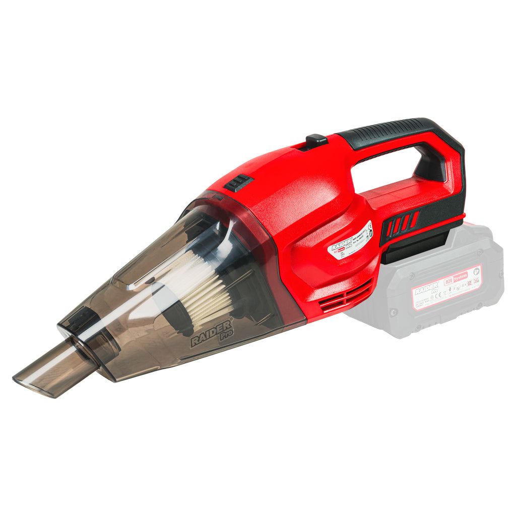 Raider R20 Aspirator praf 20V 3.8 bari 0.5LSOLO RDP-SMWC20 R20 - O baterie, multe posibilitati!