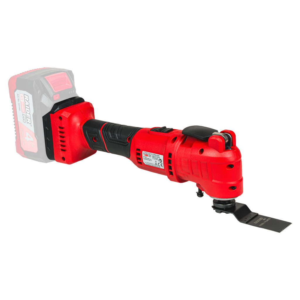 Raider R20 Unealta multifunctionala cu vibratii 20V 3° SOLO RDP-SOMT20 R20 - O baterie, multe posibilitati!