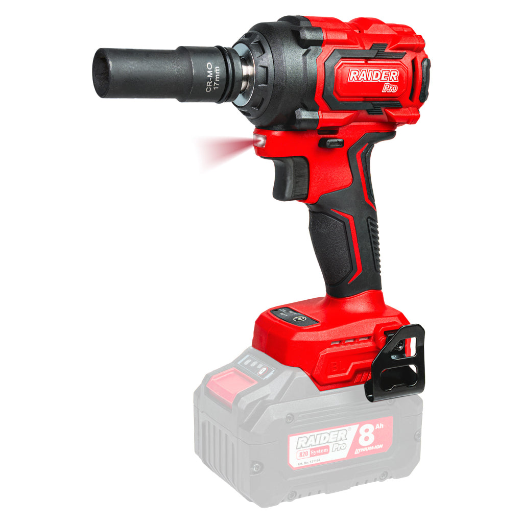 Raider R20 Masina insurubat cu impact 20V 1/2" 550Nm SOLO RDP-55BCBIW20 R20 - O baterie, multe posibilitati!