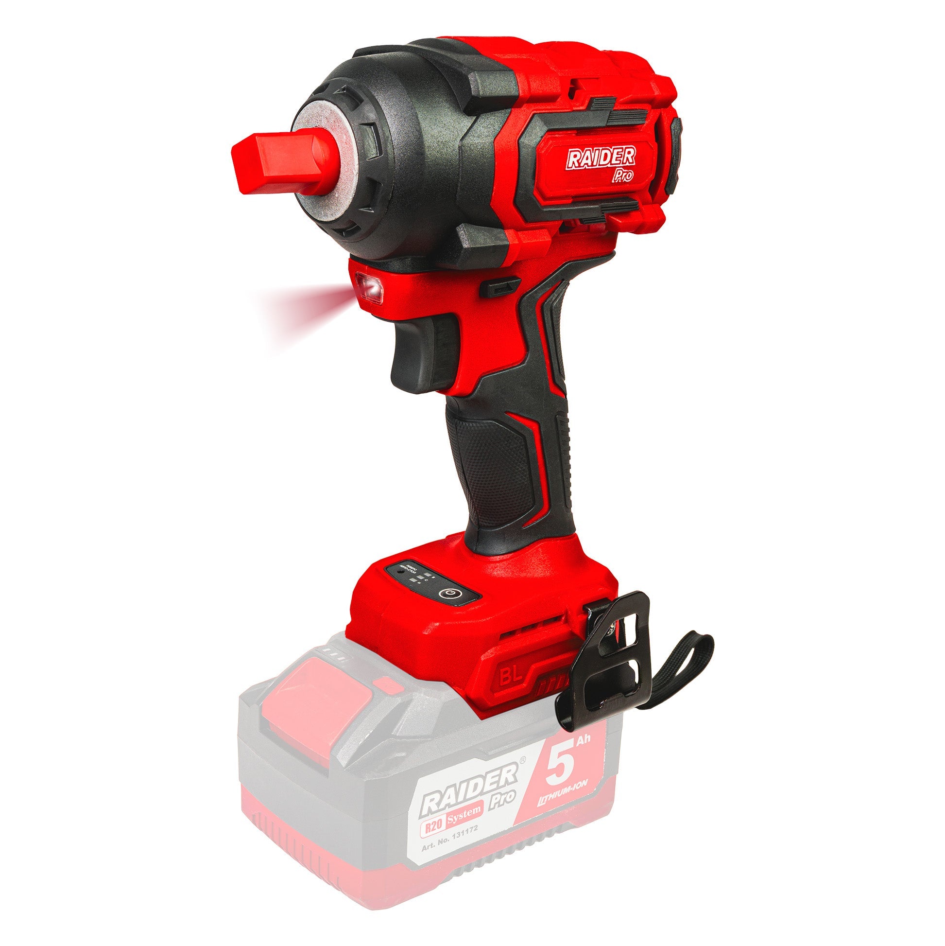 Raider R20 Masina insurubat cu impact 20V 1/2" 900Nm SOLO RDP-90BBIW20 R20 - O baterie, multe posibilitati!