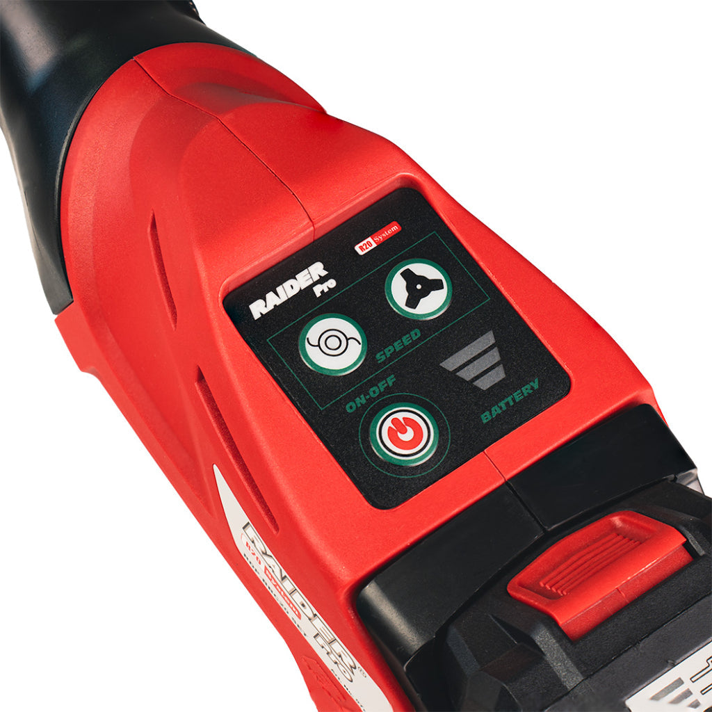Raider R20 Motocoasa electrica 20V 330mm 4.0Ah RDP-BBC20 R20 - O baterie, multe posibilitati!