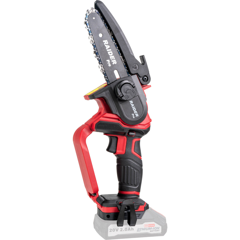 Raider R20 Fierastrau de gradina cu lant si lama 20V 120mm SOLO RDP-YGP20 R20 - O baterie, multe posibilitati!