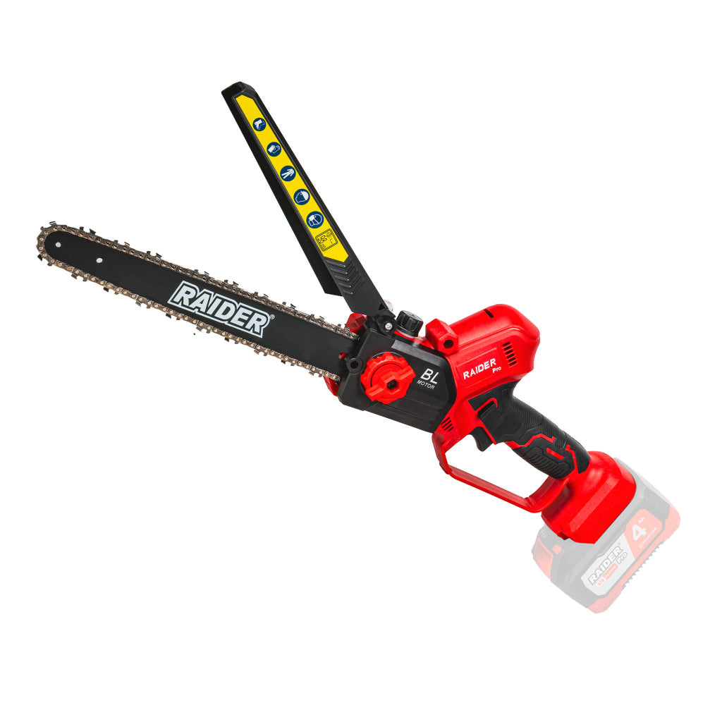 Raider R20 Fierastrau de gradina cu lant si lama 20V 254mm SOLO RDP-RBCS20 R20 - O baterie, multe posibilitati!