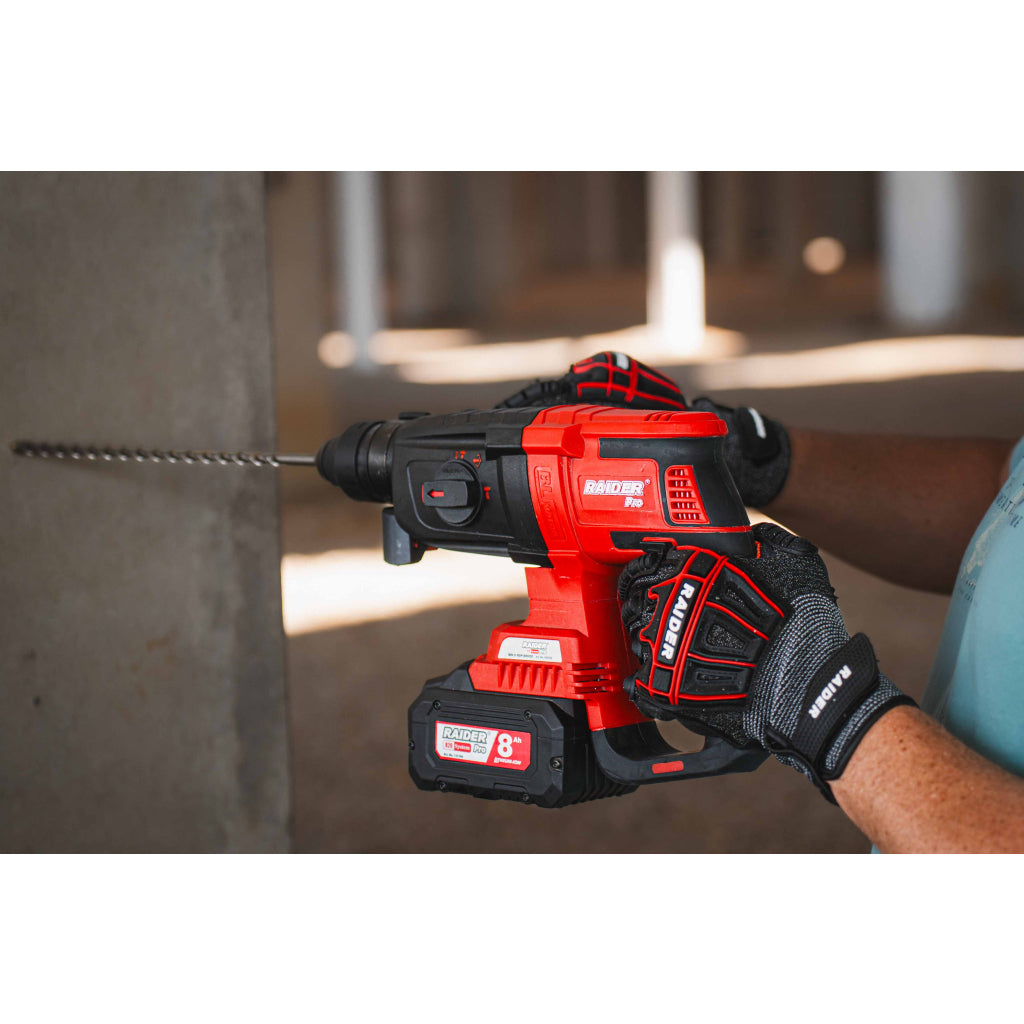 Raider R20 Ciocan rotopercutor SDS 20V SOLO 3J RDP-BRH20 R20 - O baterie, multe posibilitati!