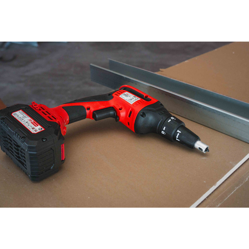 Raider R20 Surubelnita electrica gips-carton 20V SOLO RD-BDS20 R20 - O baterie, multe posibilitati!