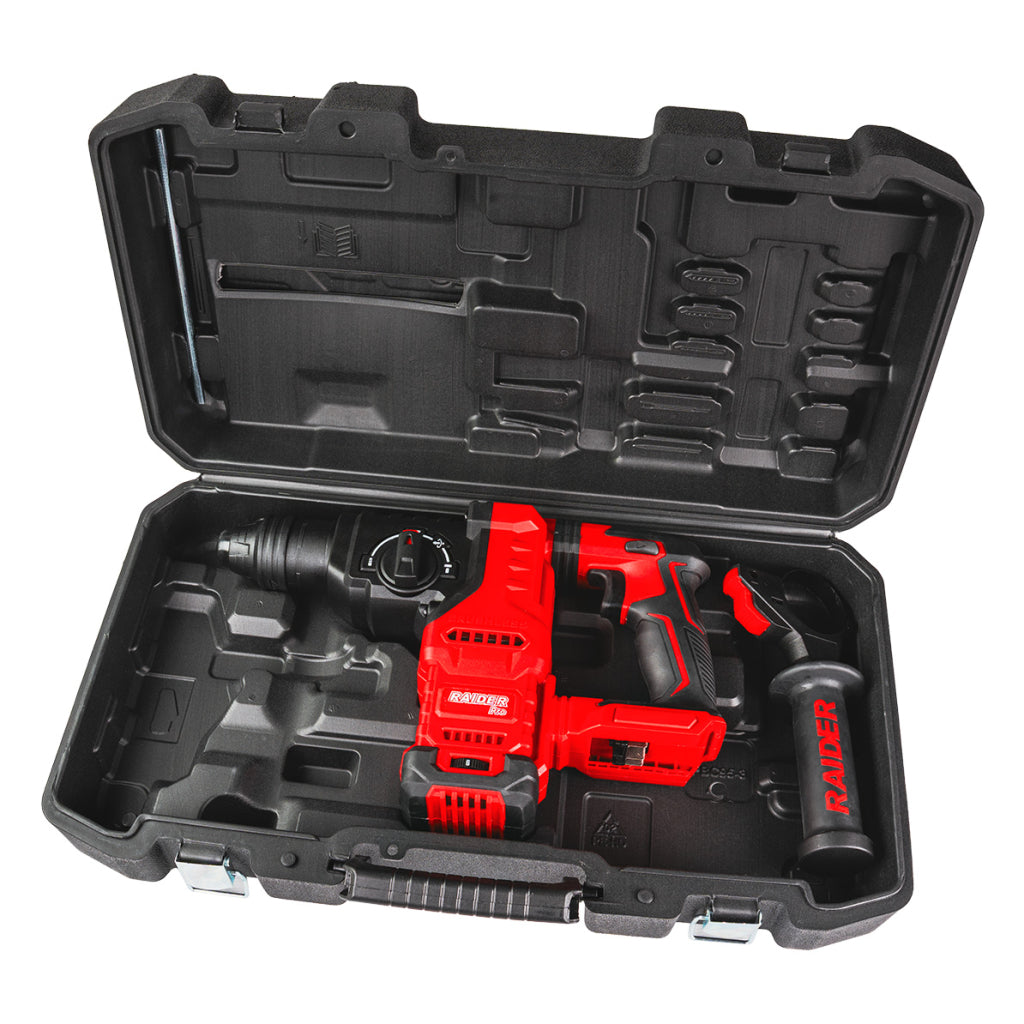 Raider R20 Ciocan rotopercutor SDS 20V SOLO 3J RDP-BBRH20 R20 - O baterie, multe posibilitati!