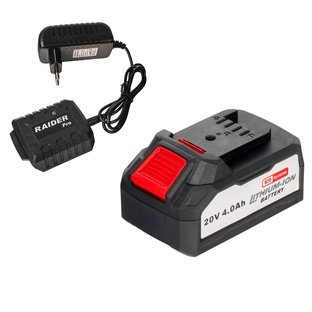 Raider R20 Polizor unghiular Ø125mm 20V 4.0Ah RDP-SPAG20 R20 - O baterie, multe posibilitati!