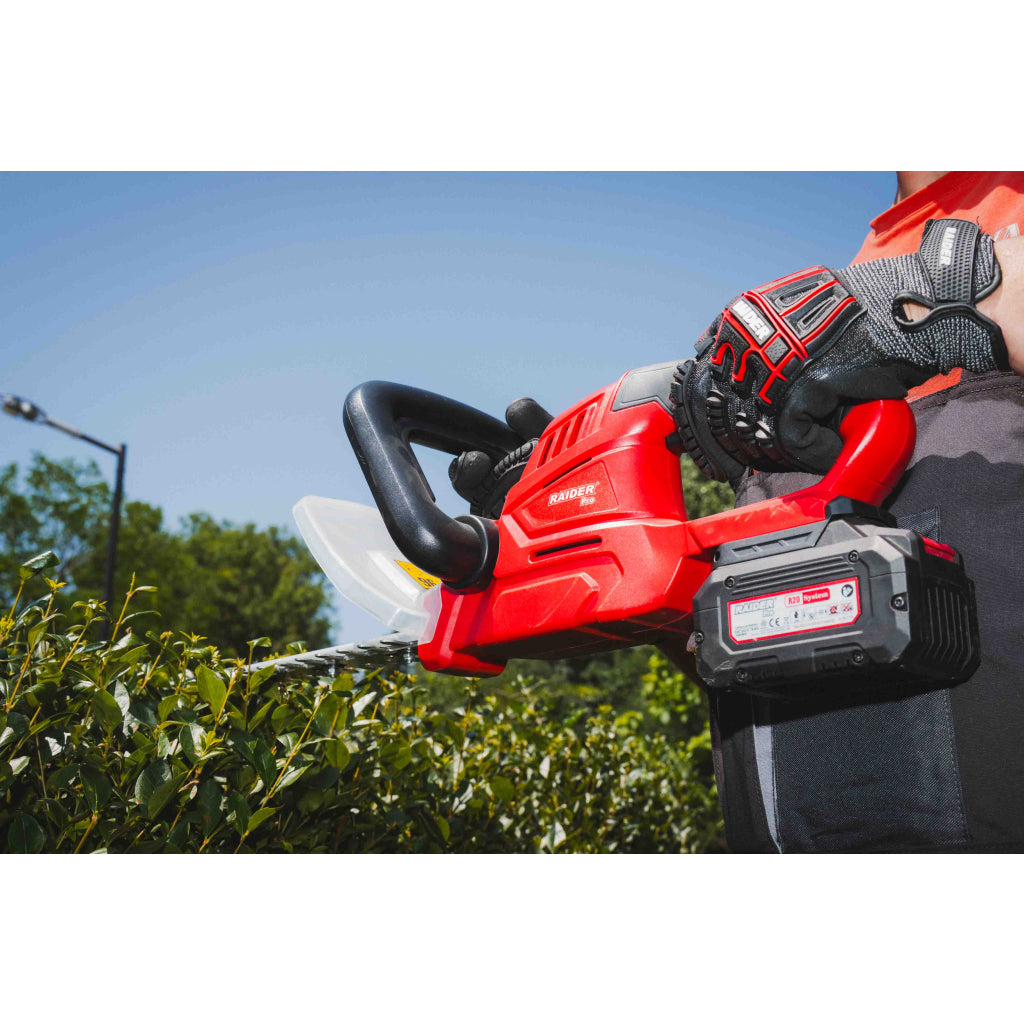 Raider R20 Trimmer gard viu 20V 45cm 14mm SOLO RDP-YHT20 R20 - O baterie, multe posibilitati!