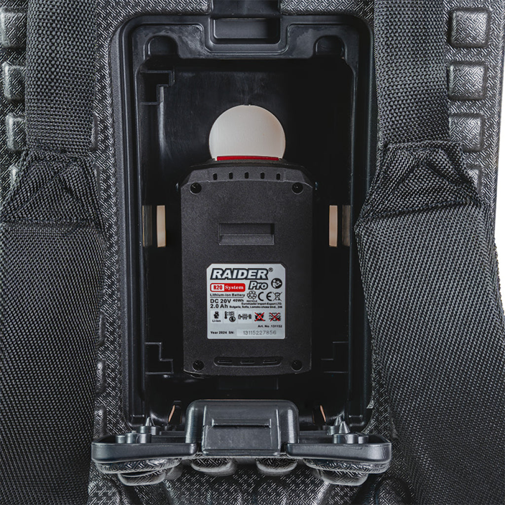 Raider R20 pulverizator cu baterie 20V 16L 3bar 2.0Ah RDP-BKMD20 R20 - O baterie, multe posibilitati!