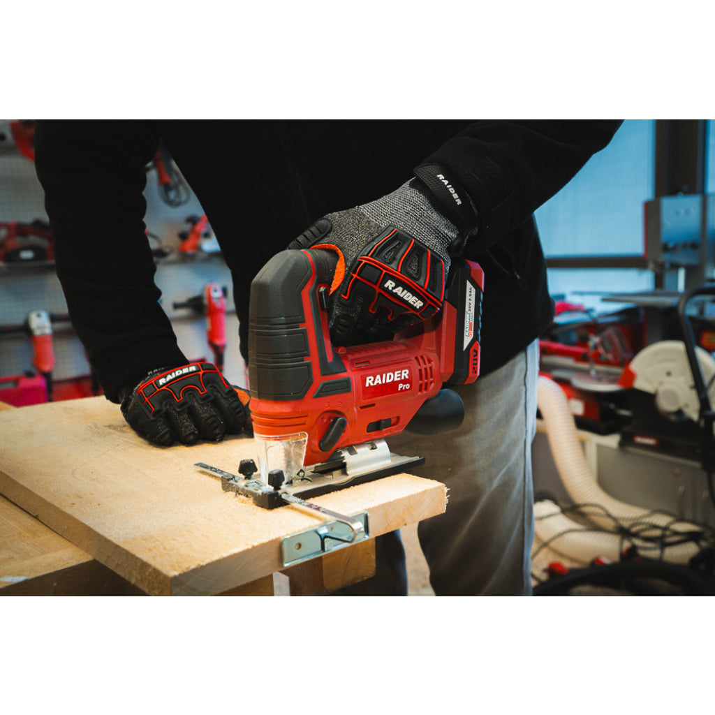 Raider R20 Fierastrau pendular 20V 80mm SOLO RDP-SJS20 R20 - O baterie, multe posibilitati!