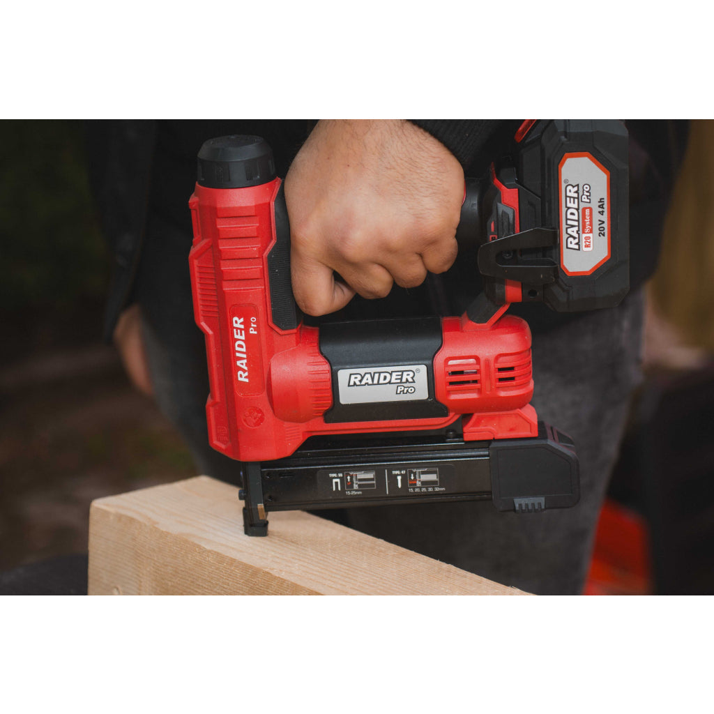 R20 Capsator electric 20V 15-25/32mm LI-ION SOLO RDP-YST20Raider R20 - O baterie, multe posibilitati!