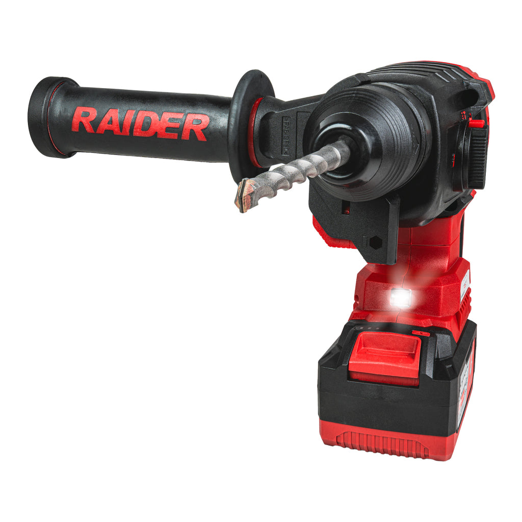 Raider R20 Ciocan rotopercutor SDS 20V 4.0Ah 3J RDP-BRH20 R20 - O baterie, multe posibilitati!