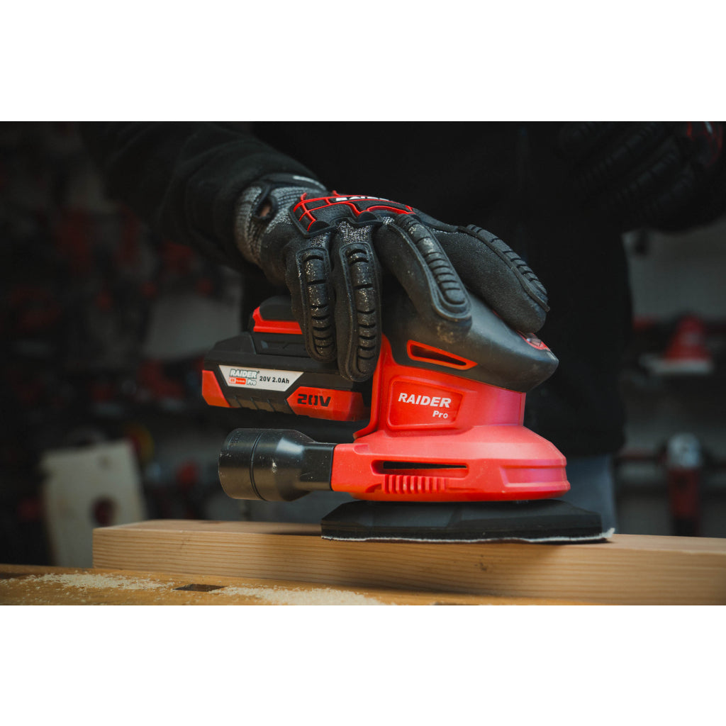 Raider R20 Slefuitor multifunctional 20V 148x101 SOLO RDP-YMSA20 R20 - O baterie, multe posibilitati!