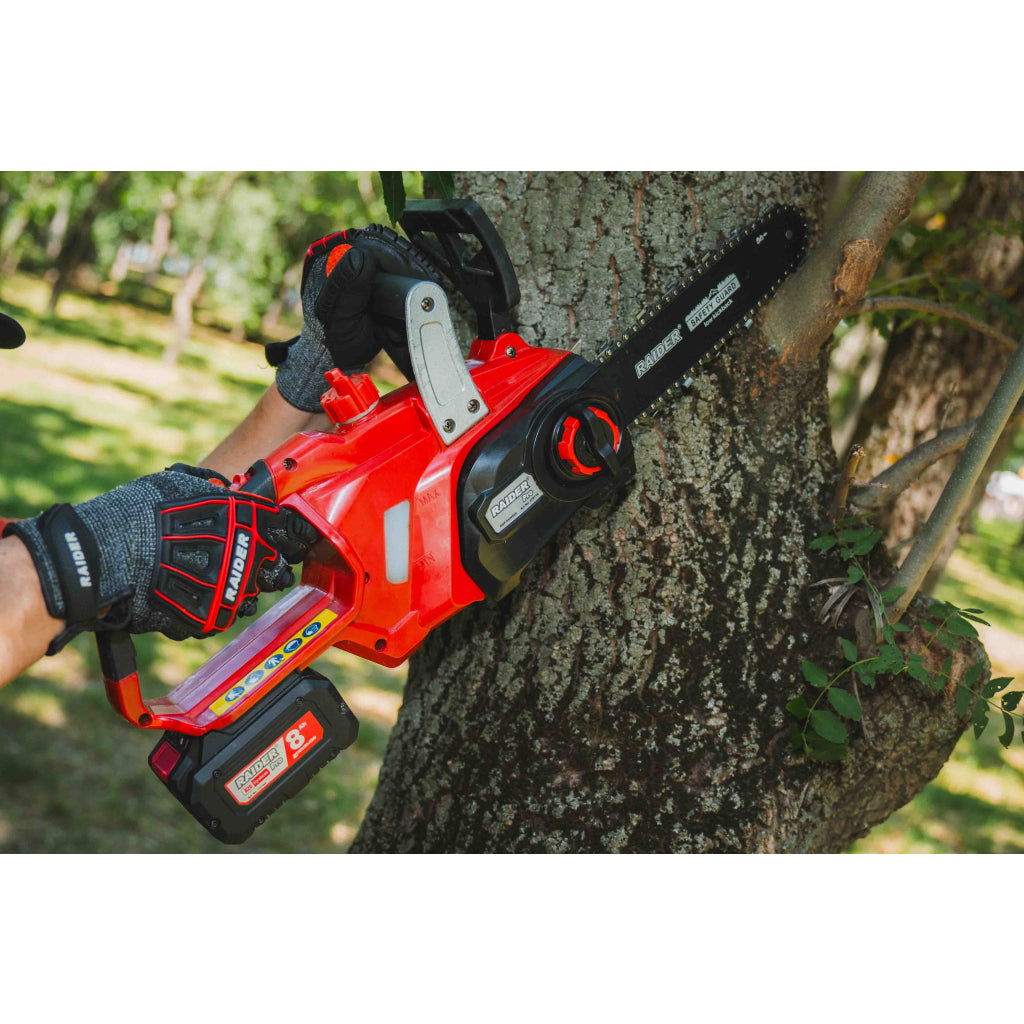 Raider R20 Fierastrau electric cu lant si lama 20V 250mm SOLO RDP-SCS20 R20 - O baterie, multe posibilitati!