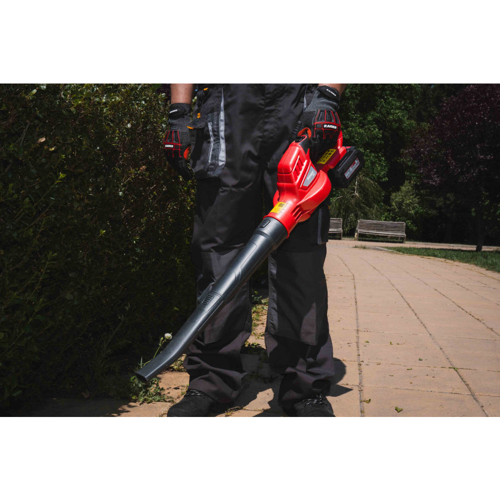 Raider R20 Suflanta frunze 20V 180km/h 5m3/min SOLO RDP-YBL20 R20 - O baterie, multe posibilitati!