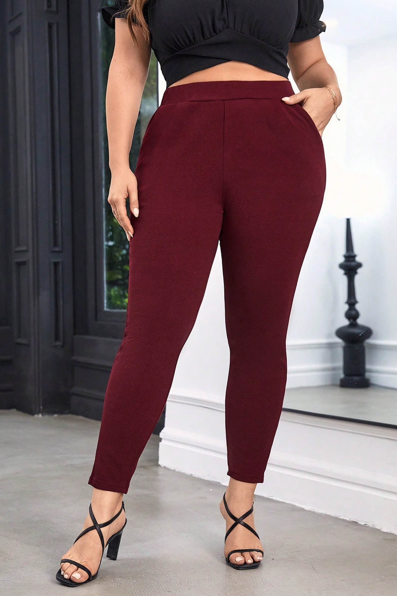 Pantaloni dama marimi mari 008 BIGsize