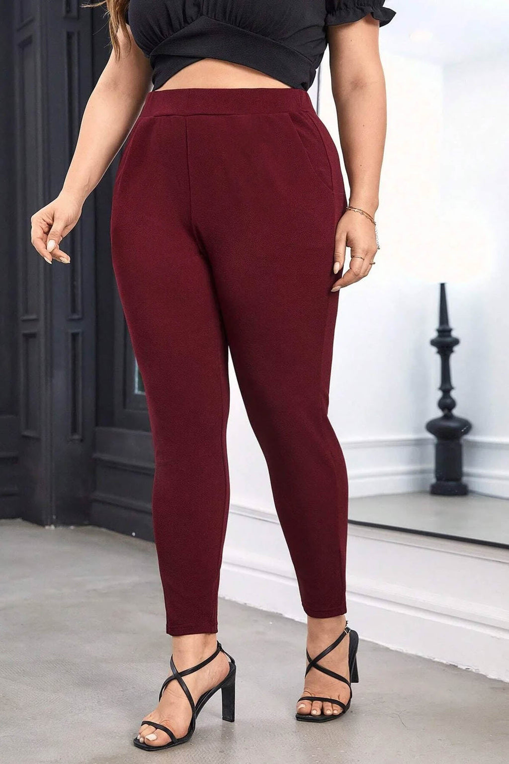 Pantaloni dama marimi mari 008 BIGsize