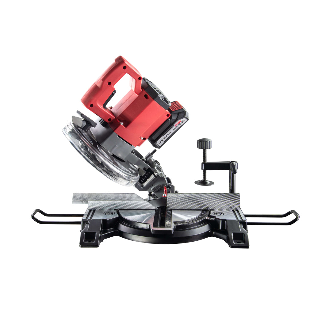 Raider R20 Fierastrau circular semi-stationar 20V ø210mm SOLO RDP-SMS20 R20 - O baterie, multe posibilitati!