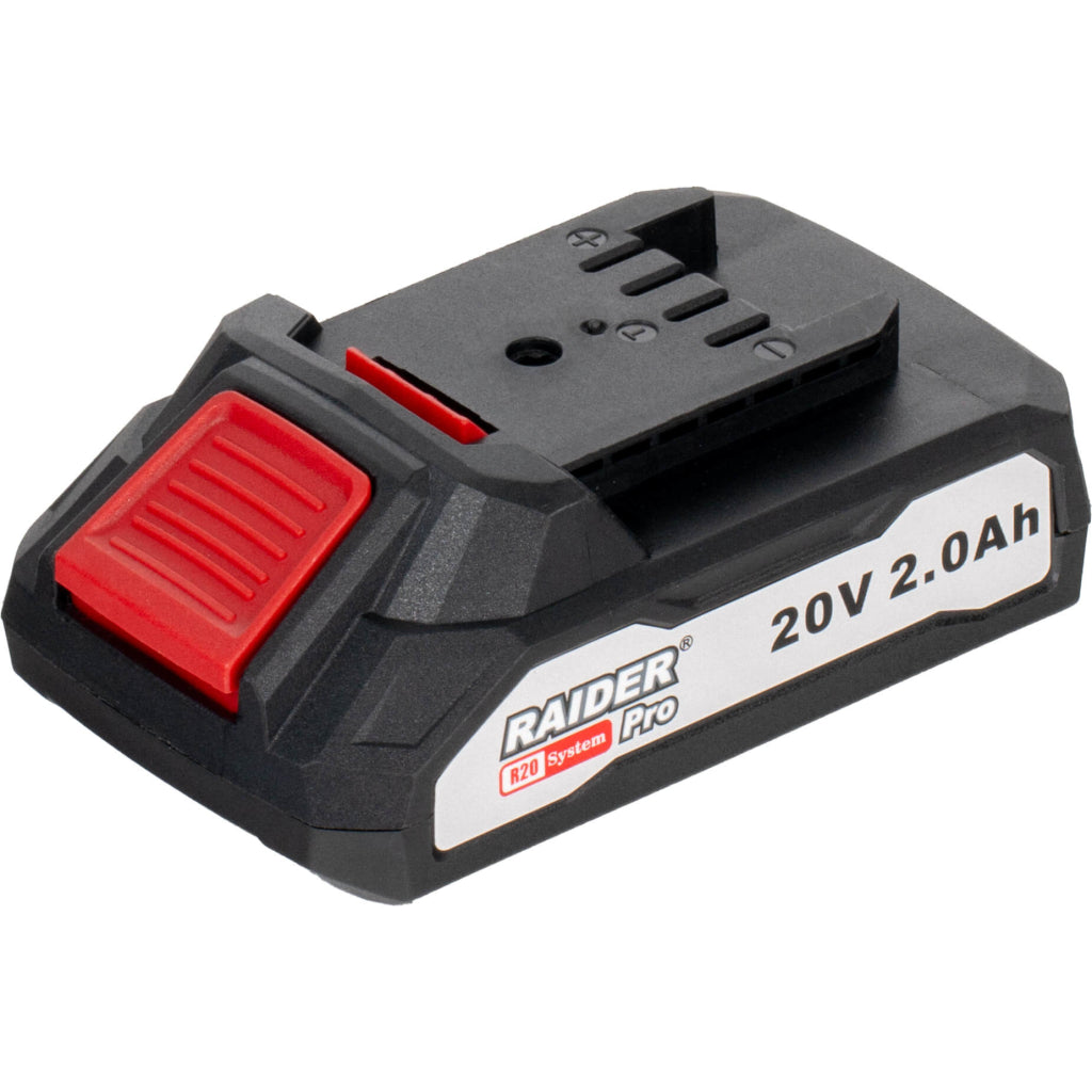 Raider R20 trusa bormasina si polizor unghiular 2.0 + 4.0Ah RDP-PBCDI20&SPAG20 R20 - O baterie, multe posibilitati!