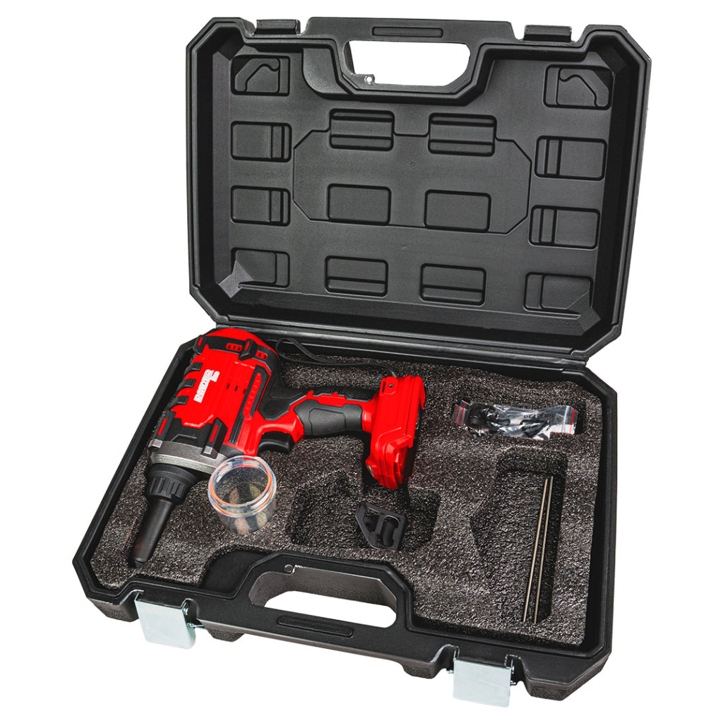 Raider R20 Pistol nituri pop brushless 20V 10000N valiza SOLO RDP-BBRG20 R20 - O baterie, multe posibilitati!