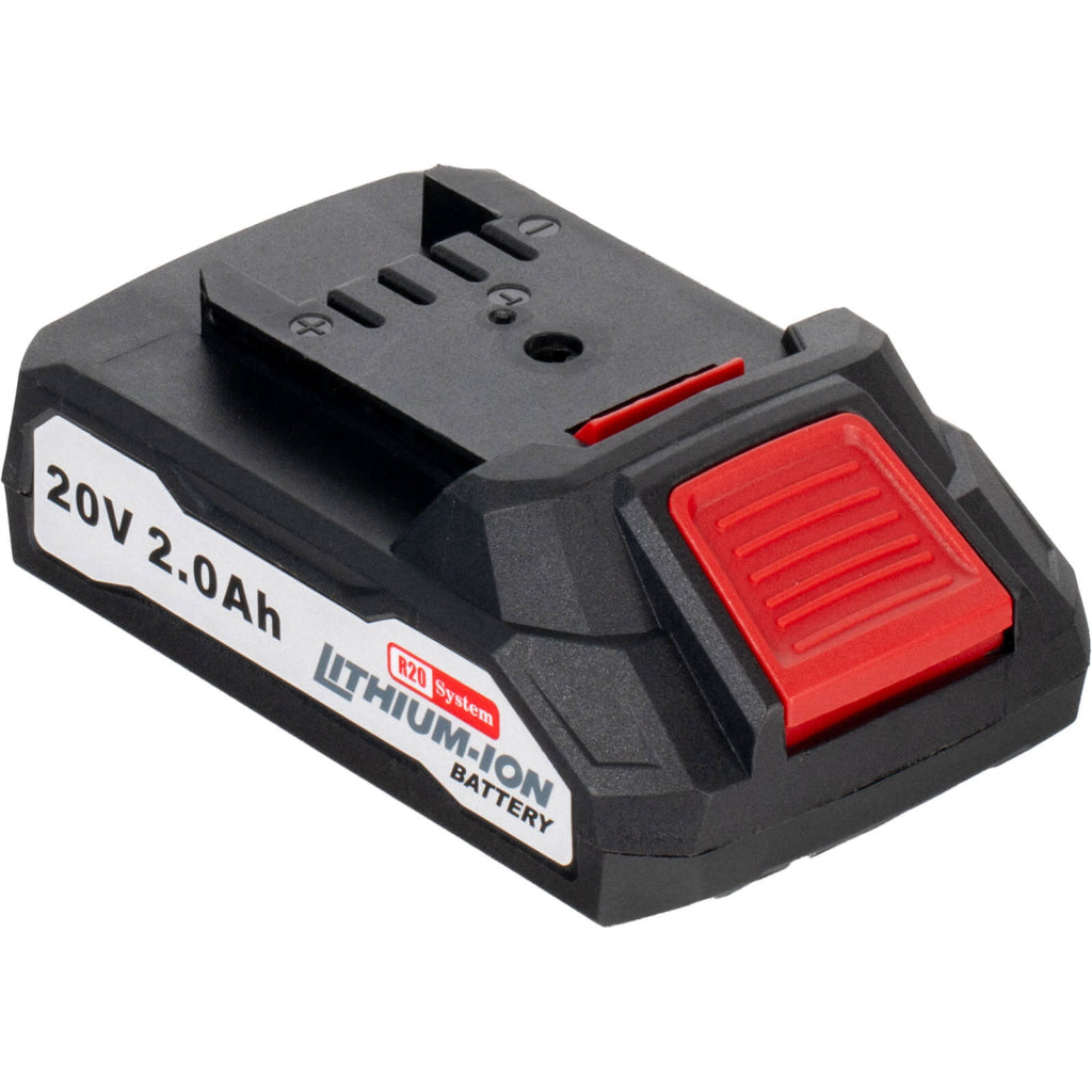 Raider R20 trusa bormasina si polizor unghiular 2.0 + 4.0Ah RDP-PBCDI20&SPAG20 R20 - O baterie, multe posibilitati!