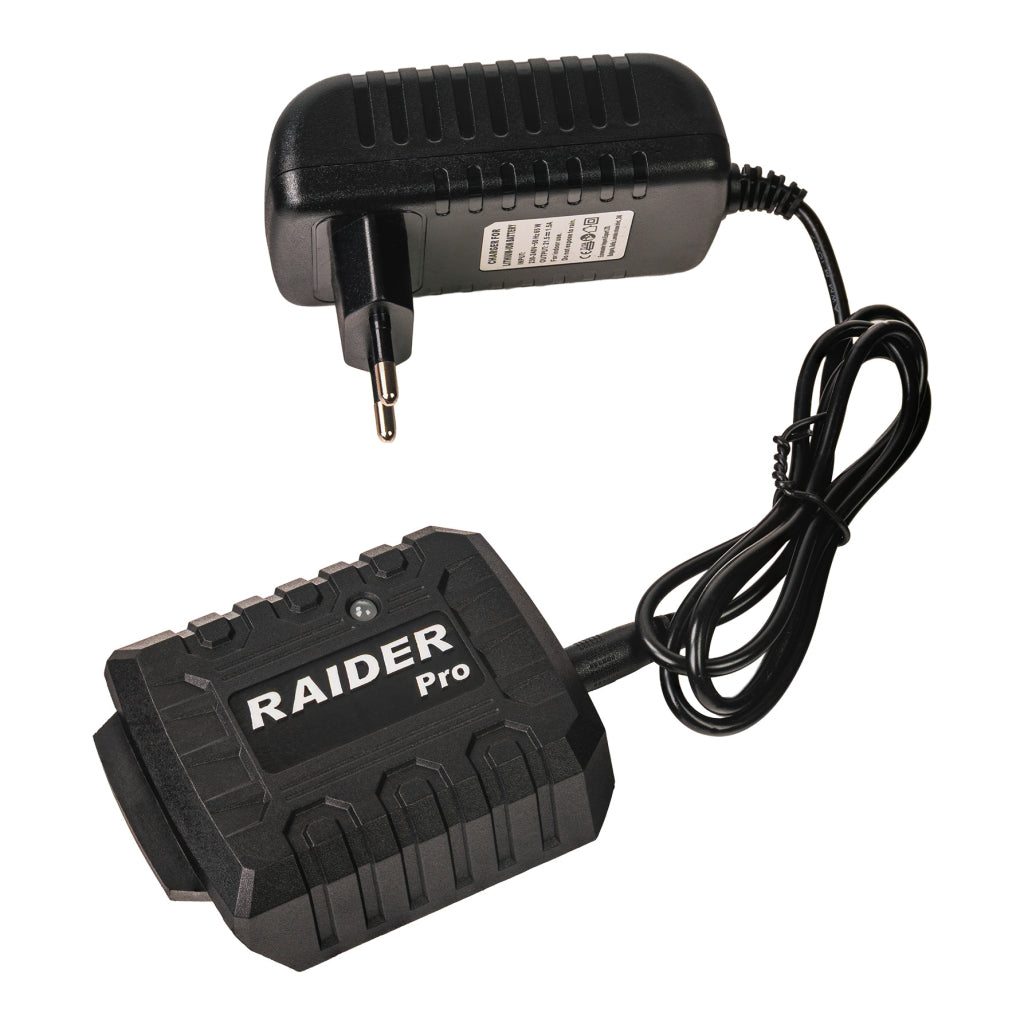 Raider R20 trusa bormasina polizor unghiular cheie impact si casti bluetooth cadou 20V 2x2.0Ah RDP R20 - O baterie, multe posibilitati!