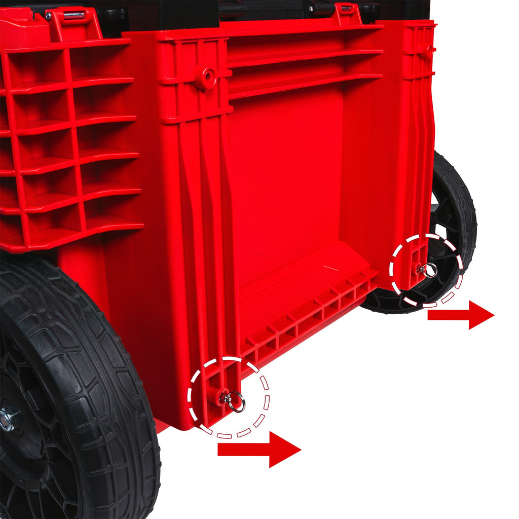 Raider sistem depozitare modular 556x1120x424mm roti IP65 RDP-MSS7 R20 - O baterie, multe posibilitati!