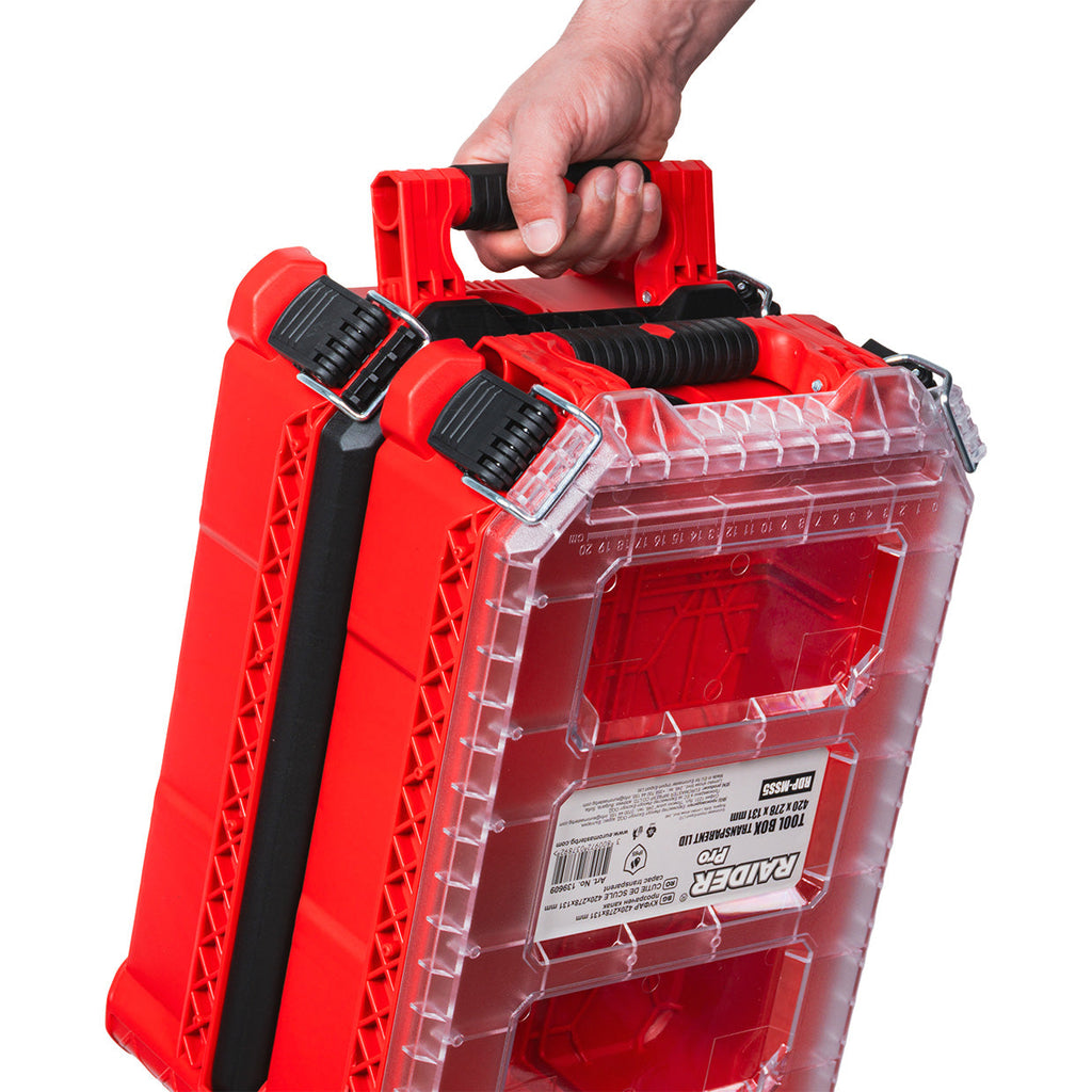 Raider sistem depozitare modular 556x1120x424mm roti IP65 RDP-MSS7 R20 - O baterie, multe posibilitati!