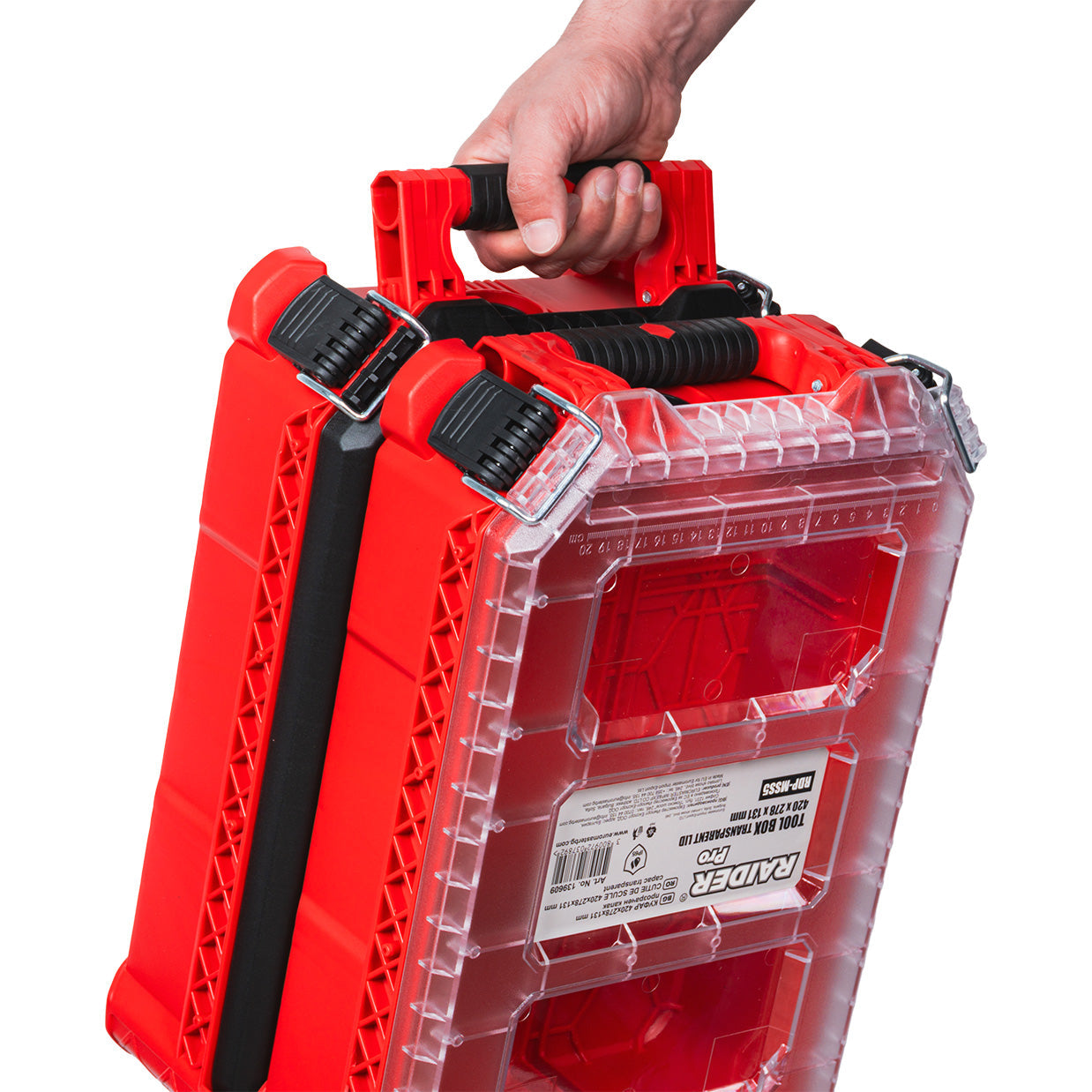 Raider sistem depozitare modular 556x1120x424mm roti IP65 RDP-MSS7 R20 - O baterie, multe posibilitati!