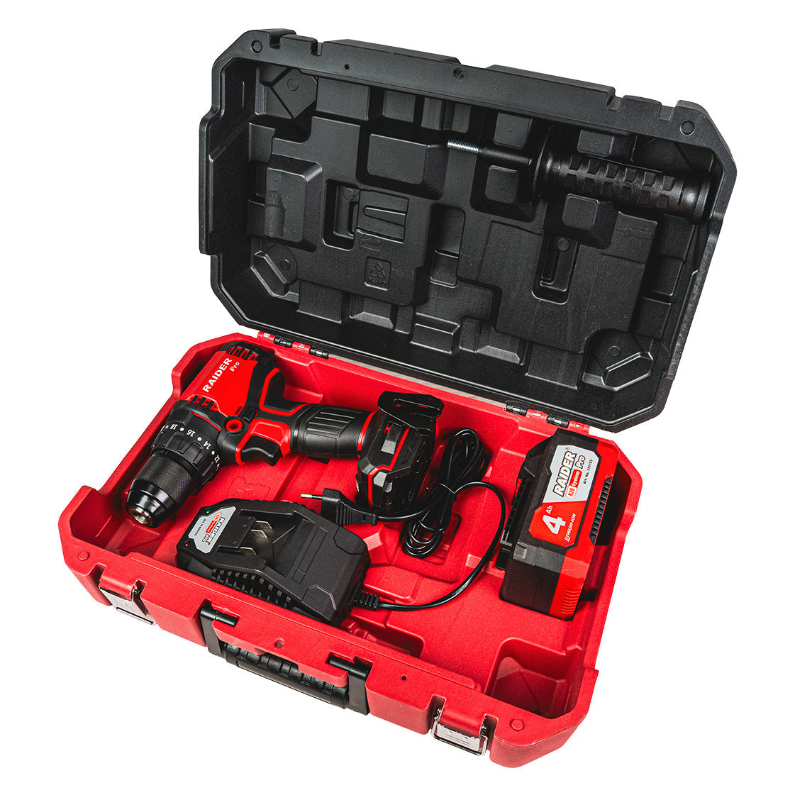Raider R20 Masina de gaurit cu percutie 20V 4.0Ah 60Nm RDP-YBID20 R20 - O baterie, multe posibilitati!