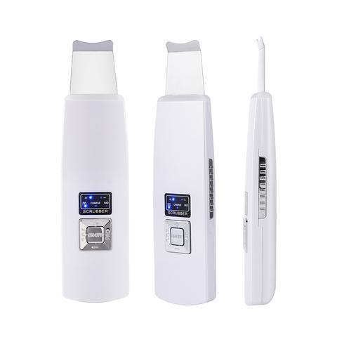 Ultrasonic Skin Scrubber Face Cleanser Blackhead Acne Removal Facial - Cart2u.ro