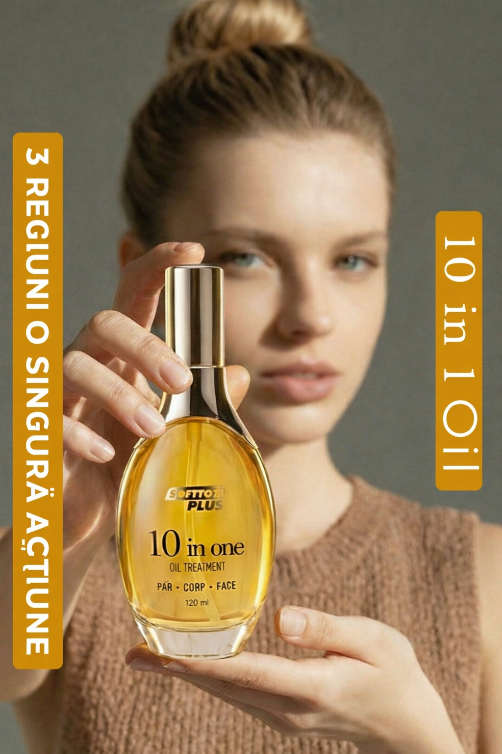 Ulei 10 în 1 pentru Păr, Corp și Față – cu Uleiuri Prețioase (120 ml) CRABLAND