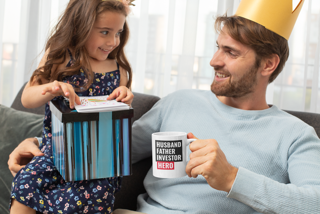 Husband, Father, Investor, Hero Mug - Cart2u.ro