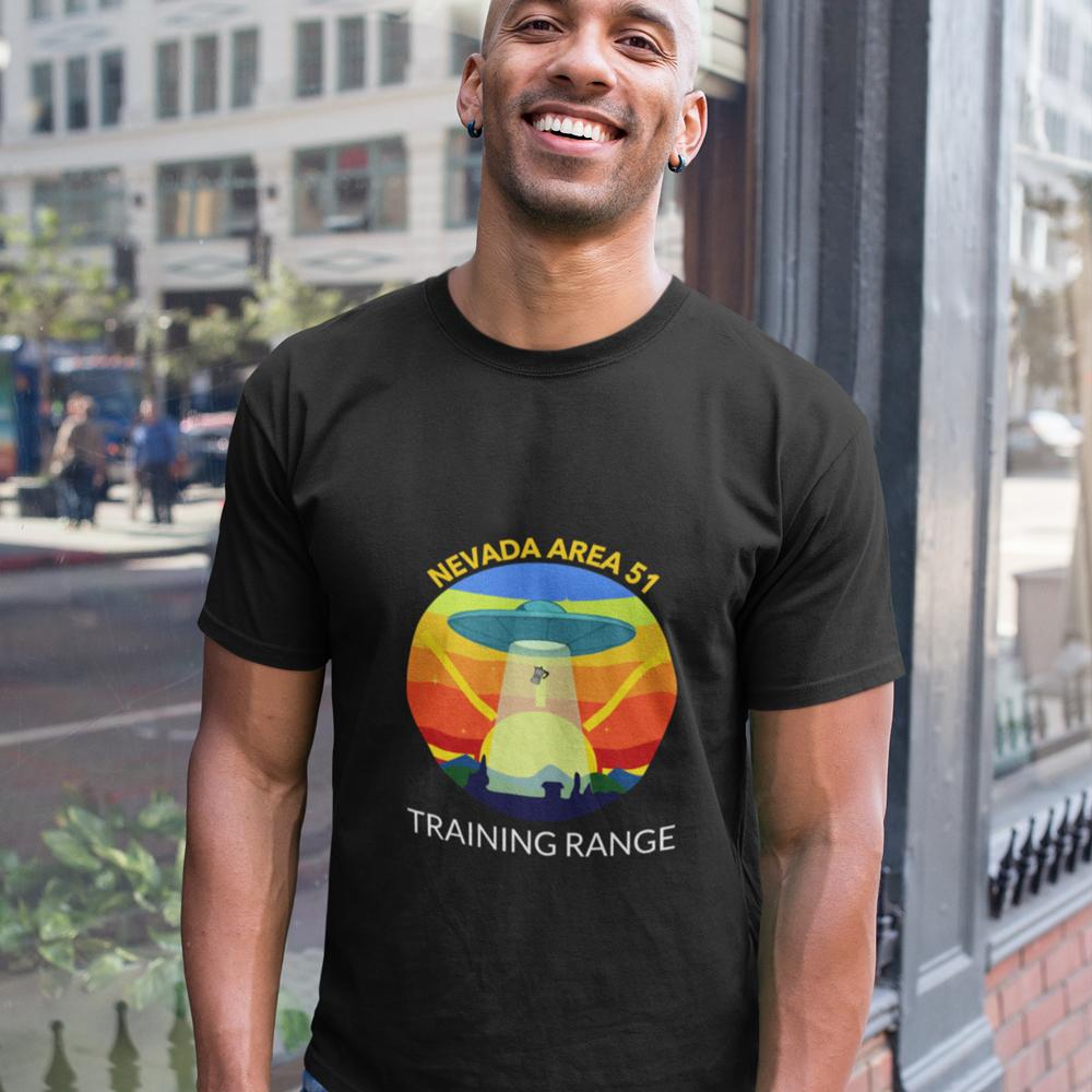Mens Area 51 Short Sleeve T-Shirt - Cart2u.ro