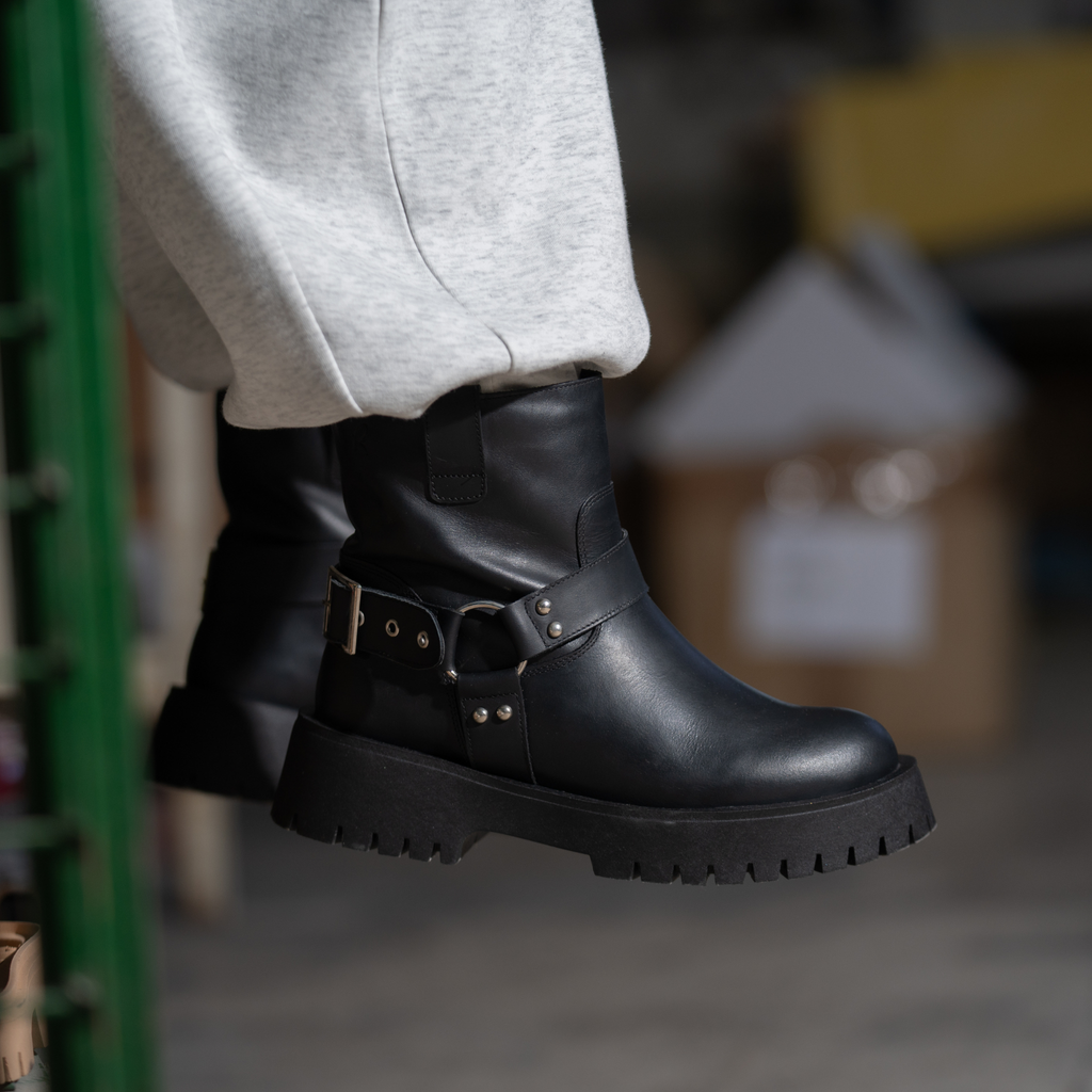 Biker Boots Noir FARFA