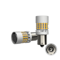 Set 2 x bec LED BA15S P21W LUSMAR™ 7000 lm Canbus - fara eroare LEDUL.ro