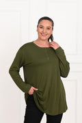 Bluza dama marimi mari cu nasturi 1376-23 BIGsize