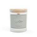 Cinnamon & Chai Soy Wax Candle, Frosted Glass Candle, Aromatherapy,