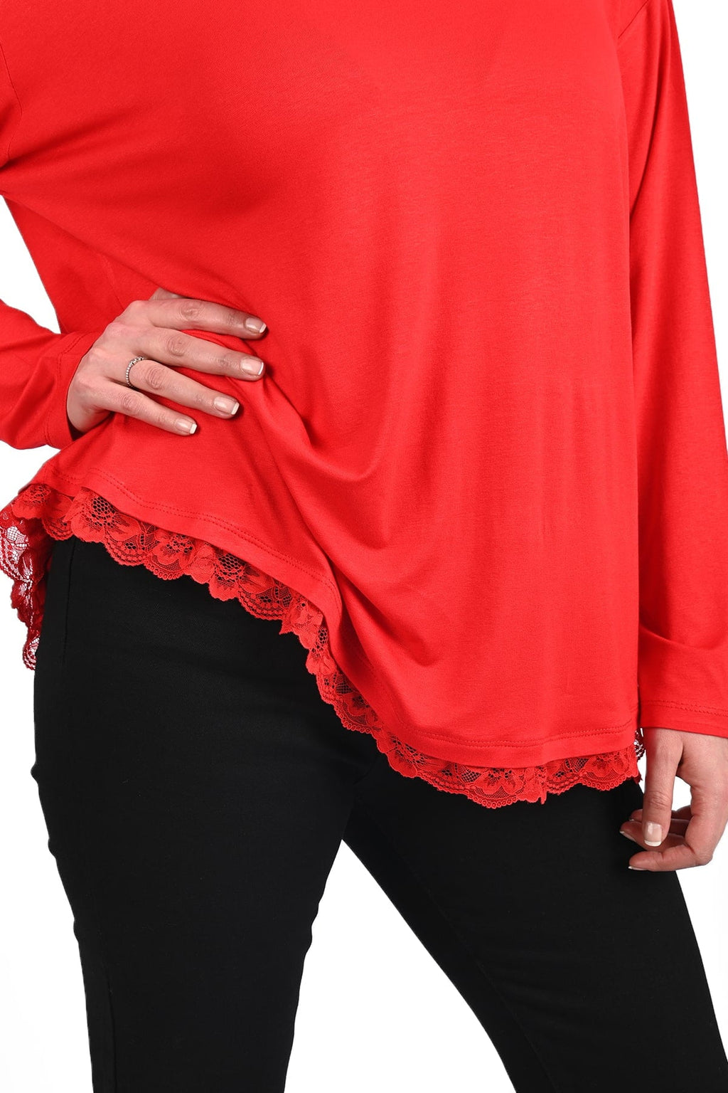 Bluza dama marimi dantela 1386-23 BIGsize