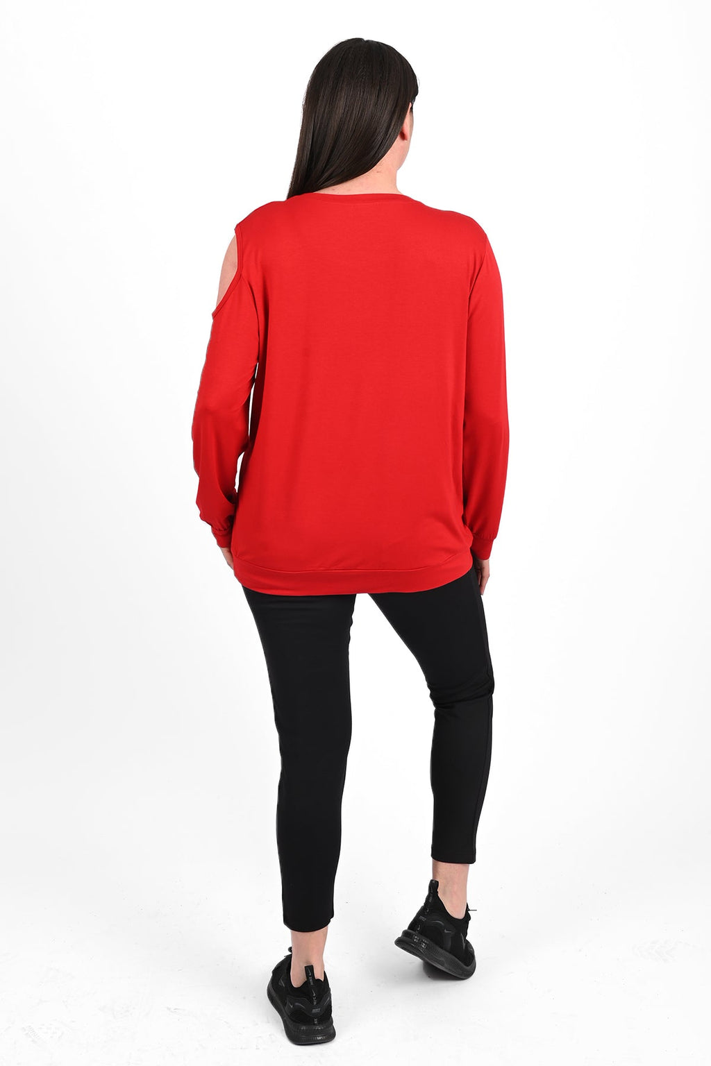 Bluza dama marimi mari cu capse 1390-23 BIGsize