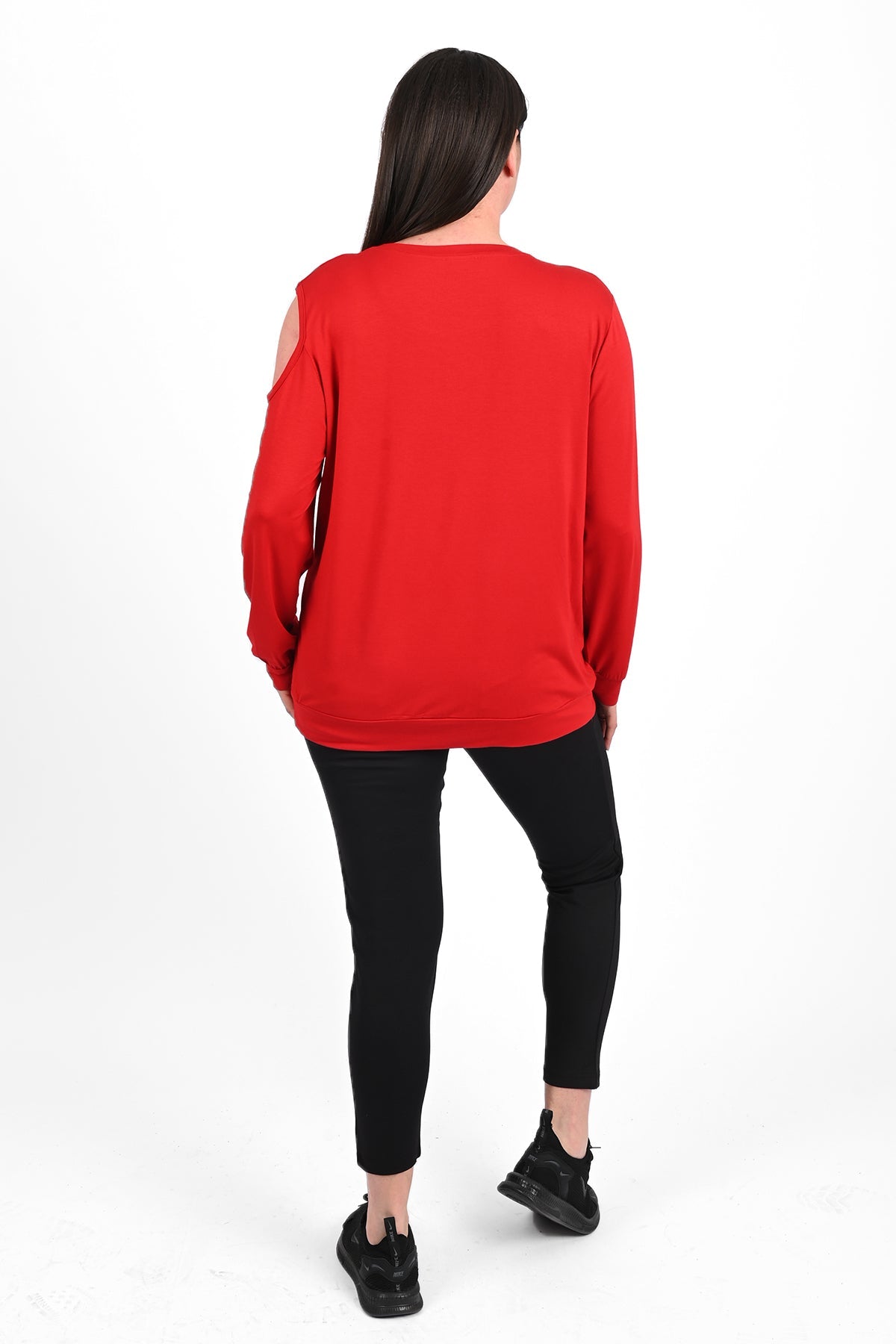 Bluza dama marimi mari cu capse 1390-23 BIGsize