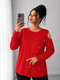 Bluza dama marimi mari cu capse 1390-23 BIGsize