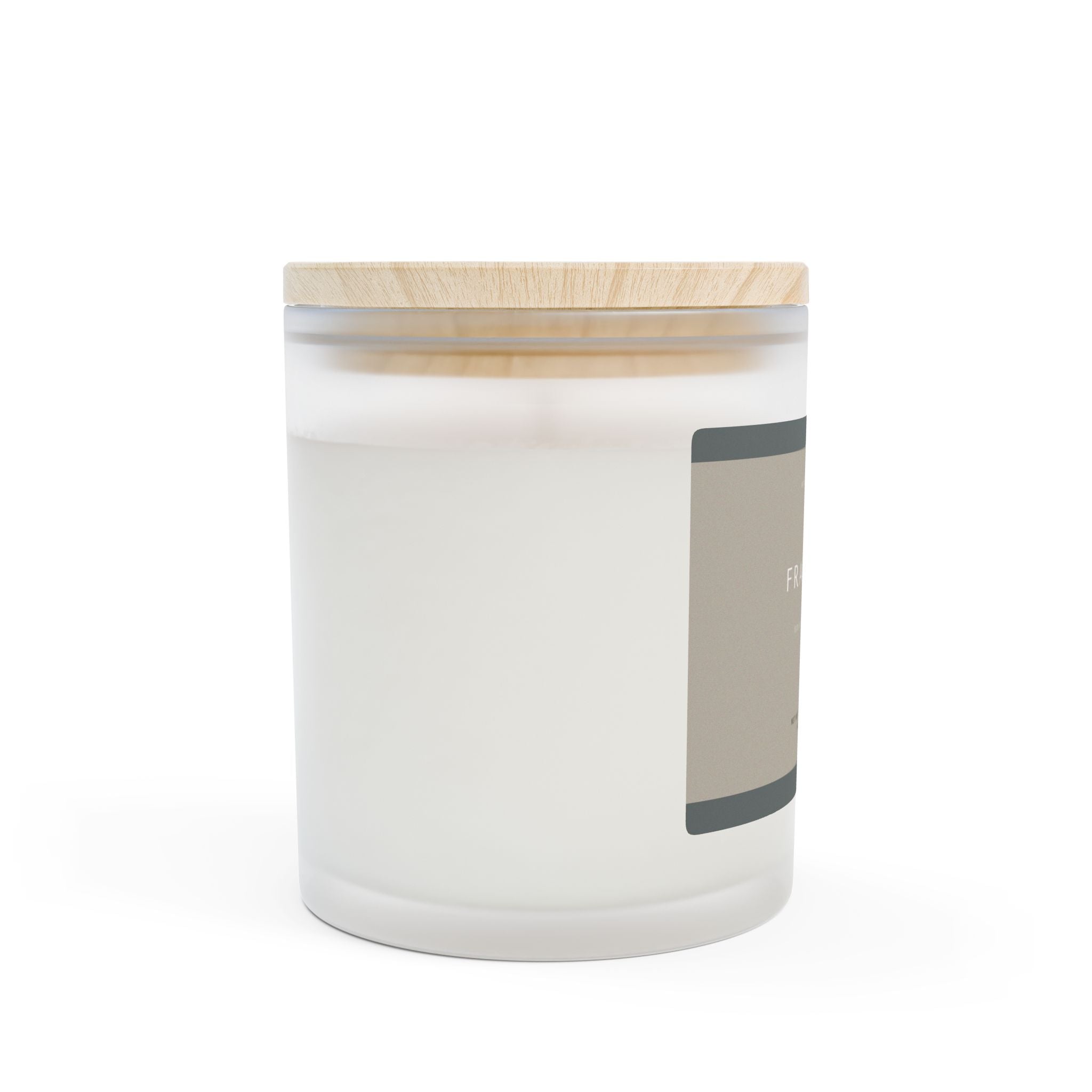 Fraser Fir Frosted Glass Candle 11oz | Zodiac Decor, Soothing Aroma, - Cart2u.ro