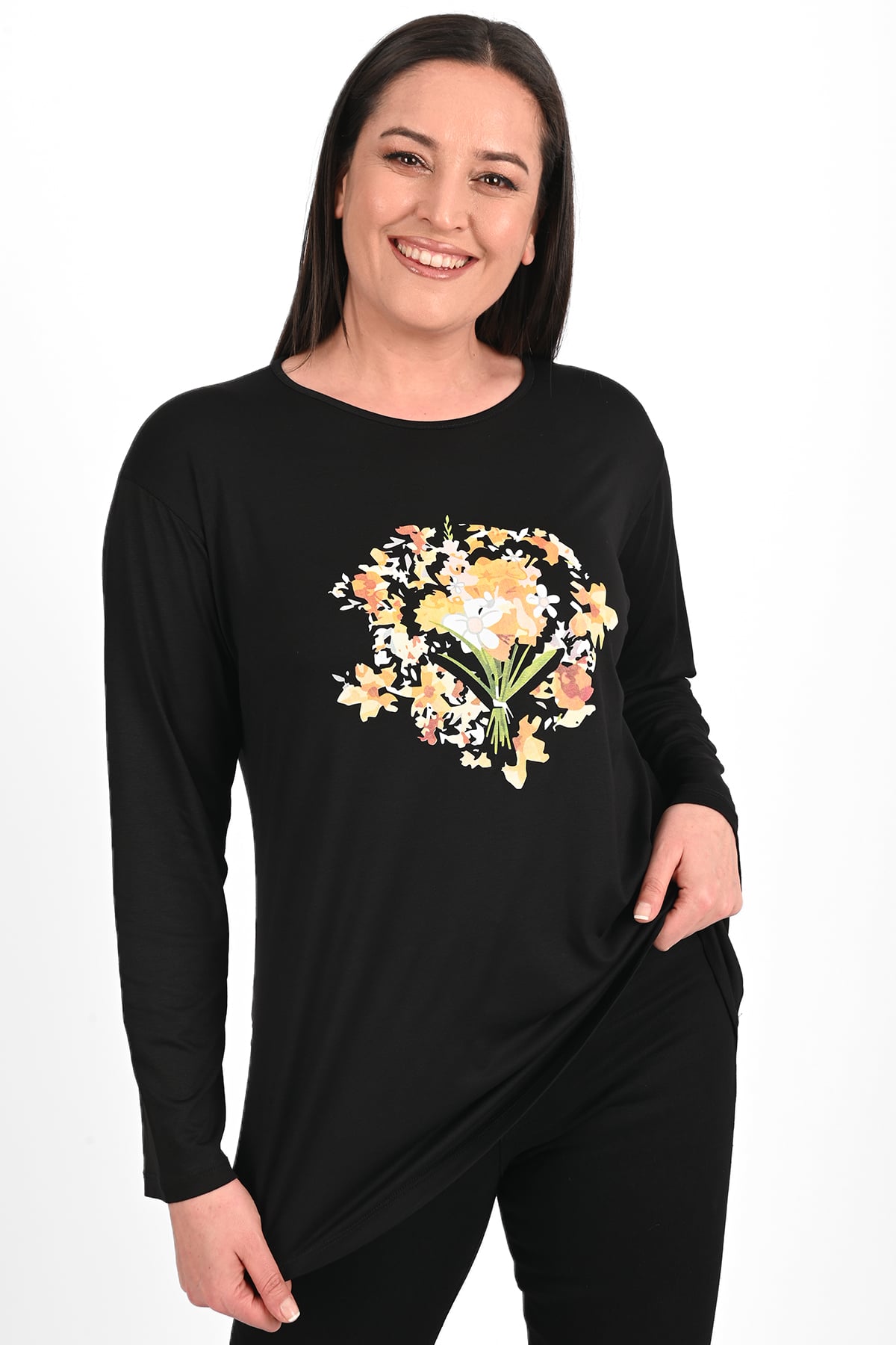 Bluza dama marimi mari Bouquet 1431-23 BIGsize