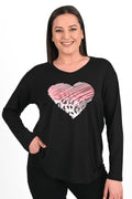 Bluza dama marimi mari Heart 1434-23 BIGsize