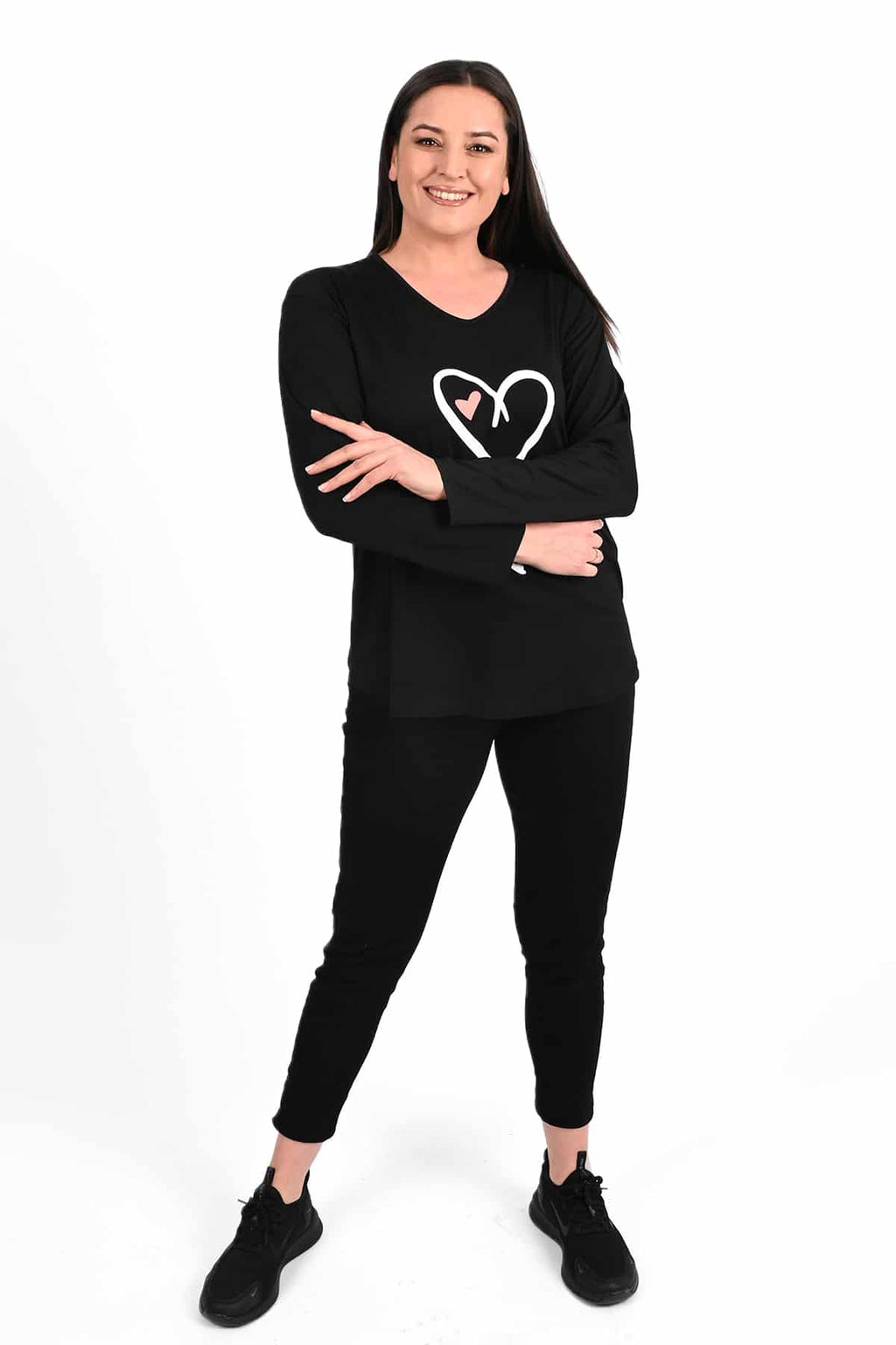 Bluza dama marimi inimioare 1433-23 BIGsize