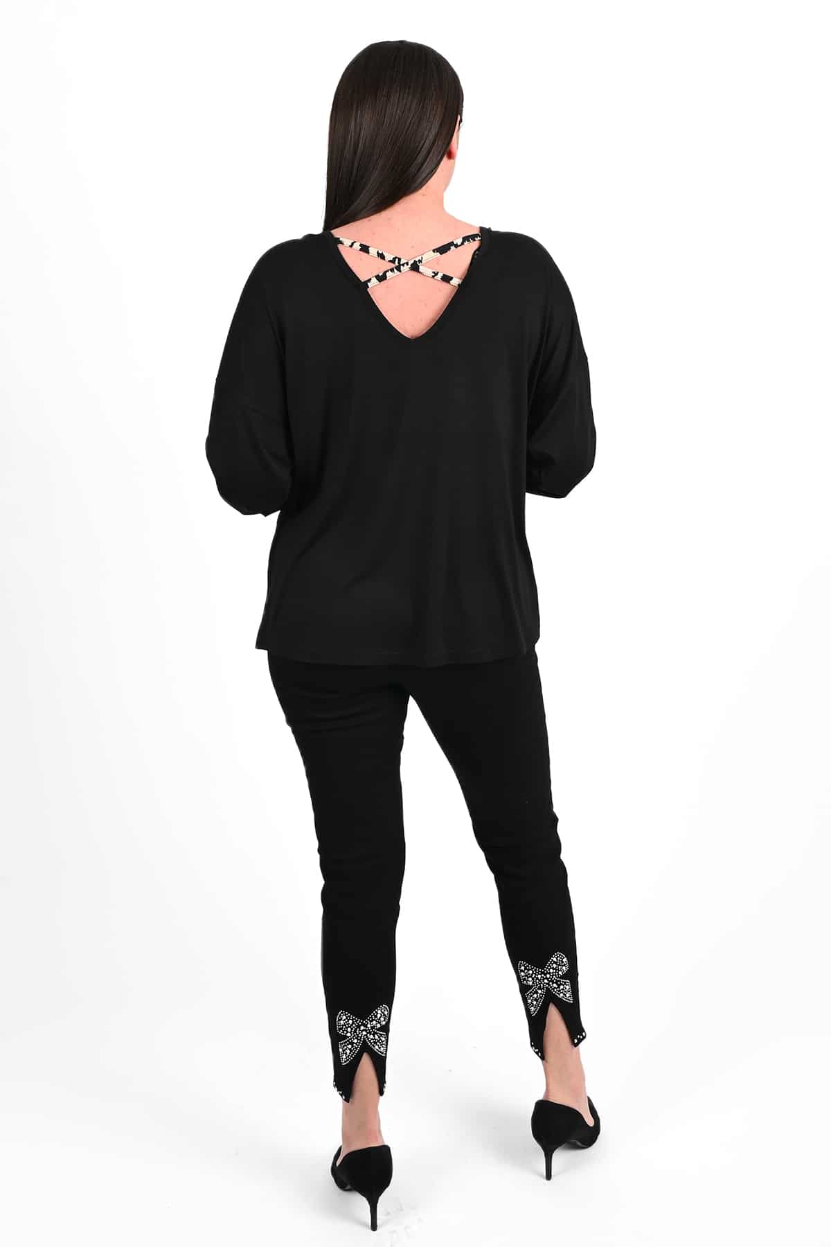 Bluza dama marimi mari animal print 1445-23 BIGsize