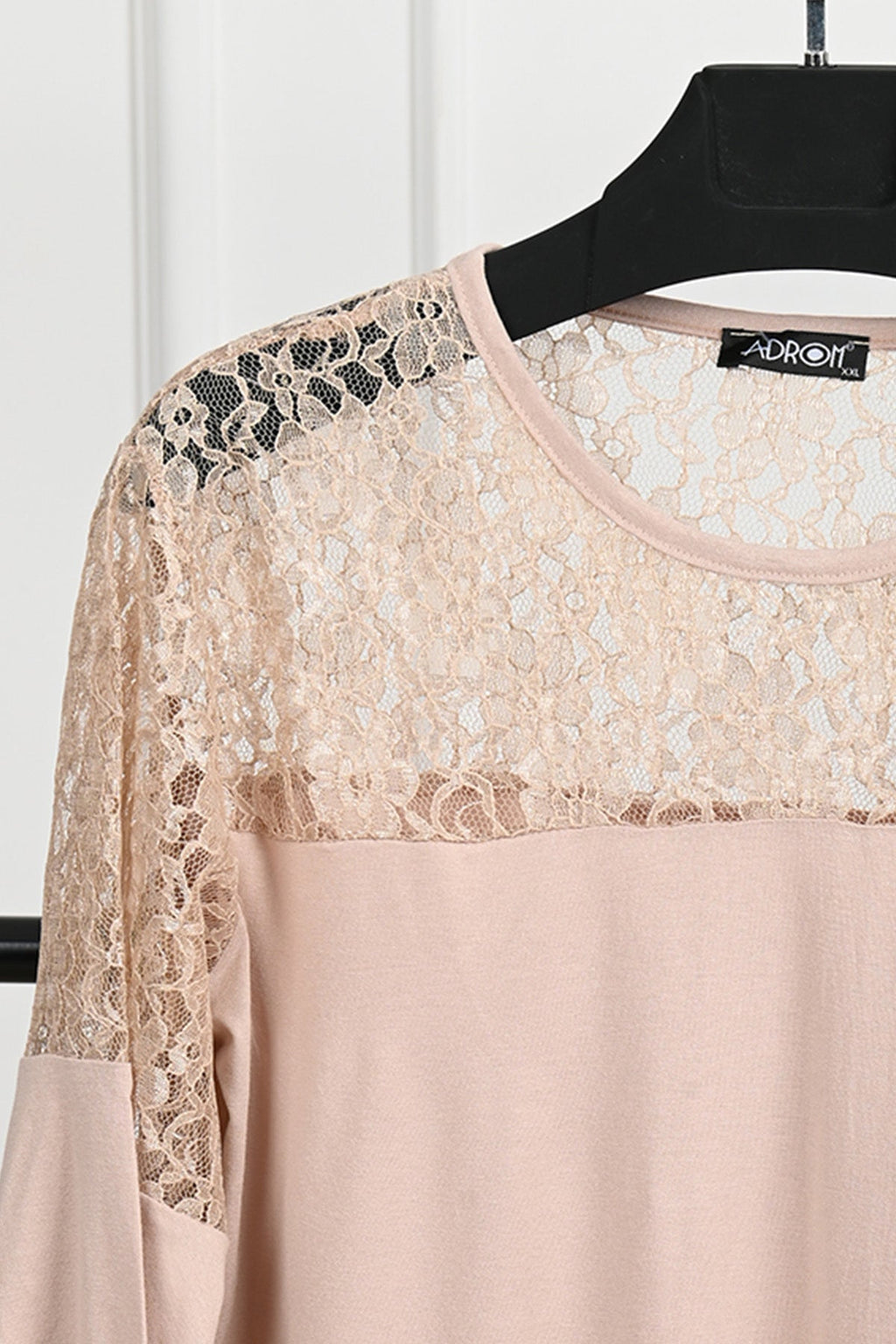 Bluza dama marimi mari dantela 1449-23 BIGsize