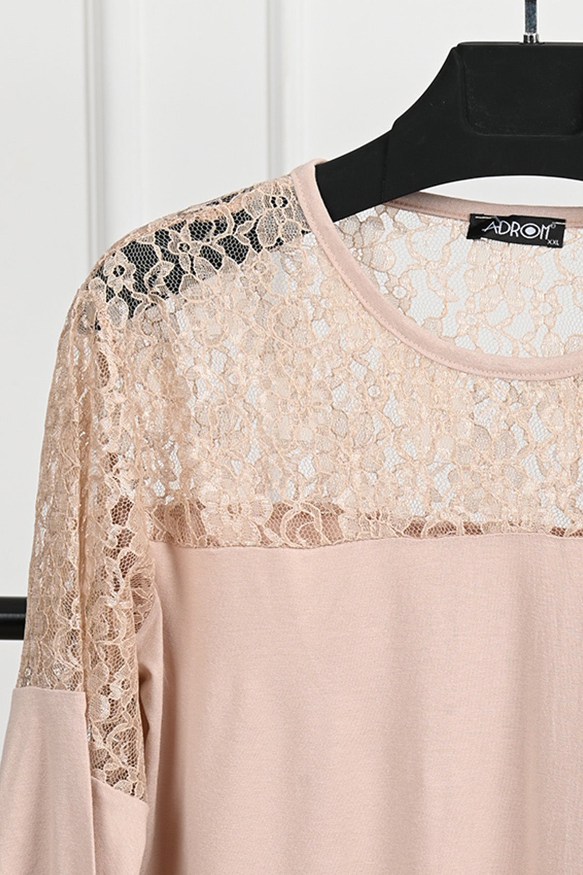 Bluza dama marimi mari dantela 1449-23 BIGsize