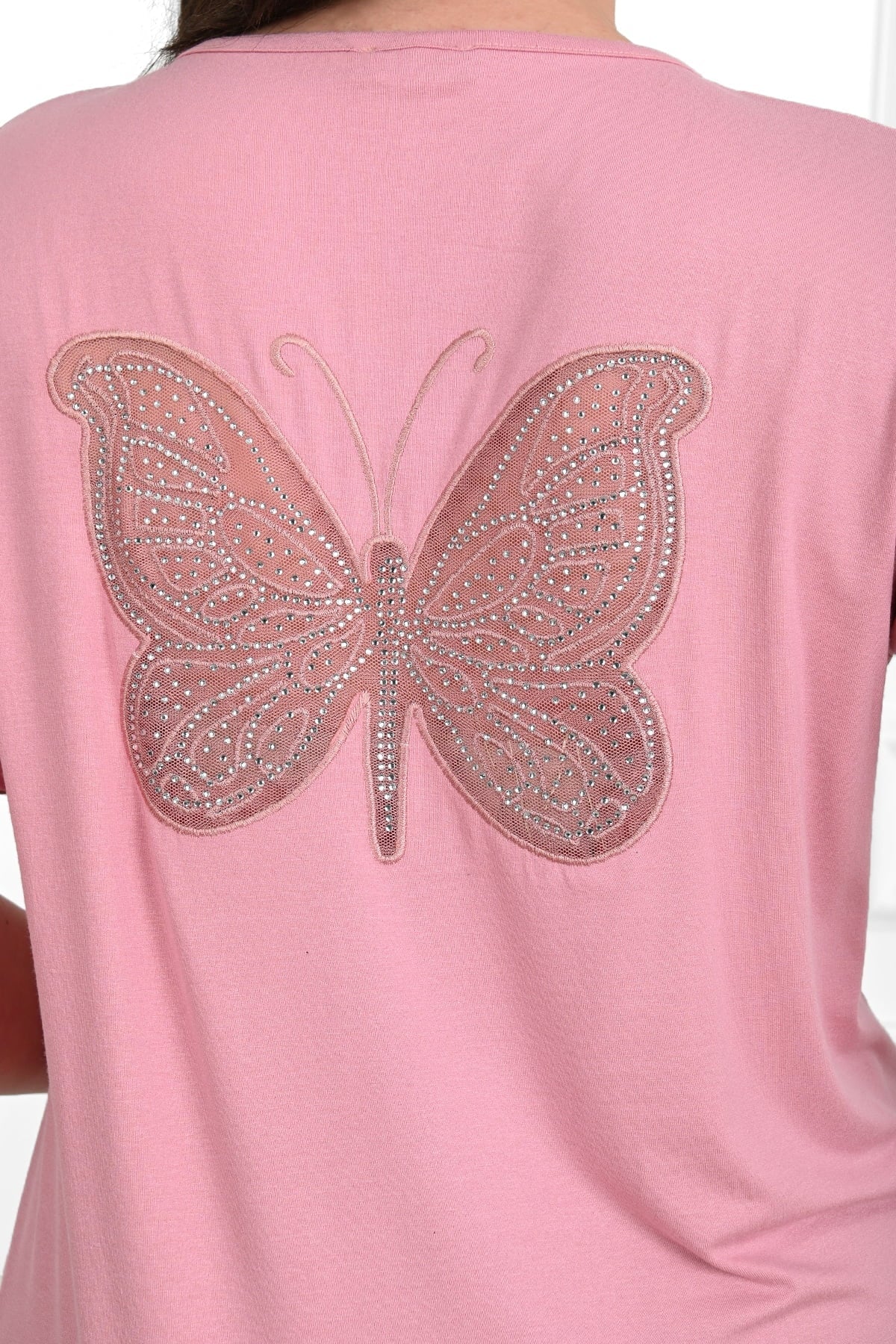 Tricou dama marimi mari Butterfly 1461-23 BIGsize